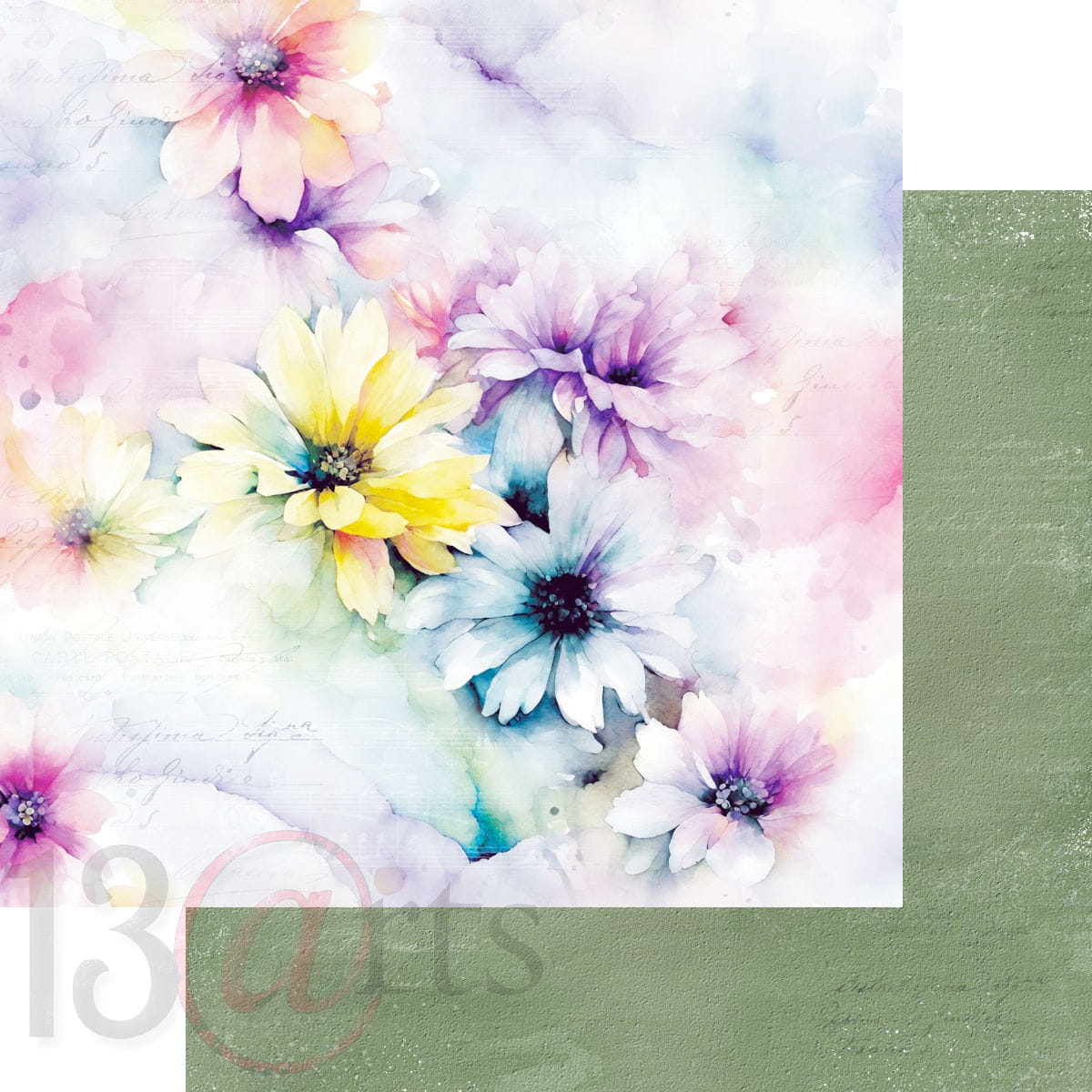 13Arts - Flow With Colors - 12x12 Paper Pack