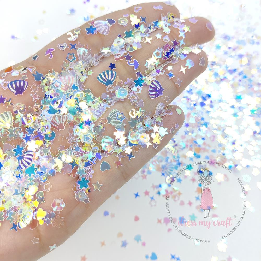 Dress My Craft - Holographic Mermaid Shimmer Sequins