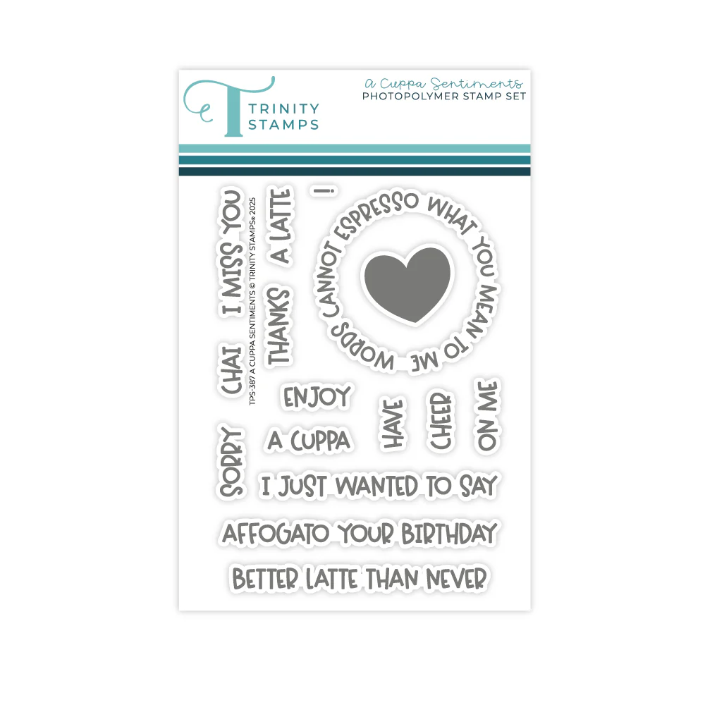 Trinity - A Cuppa Sentiments Stamp Set