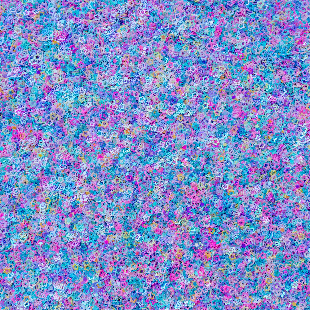 Trinity - Tiny Pastel Star Confetti Embellishment Mix