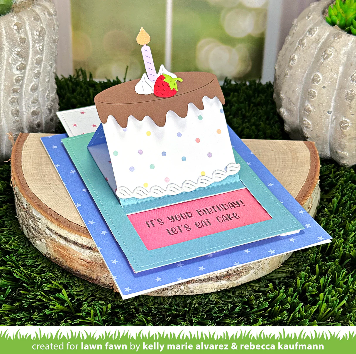 Lawn Fawn - Build-A-Cake Die Set
