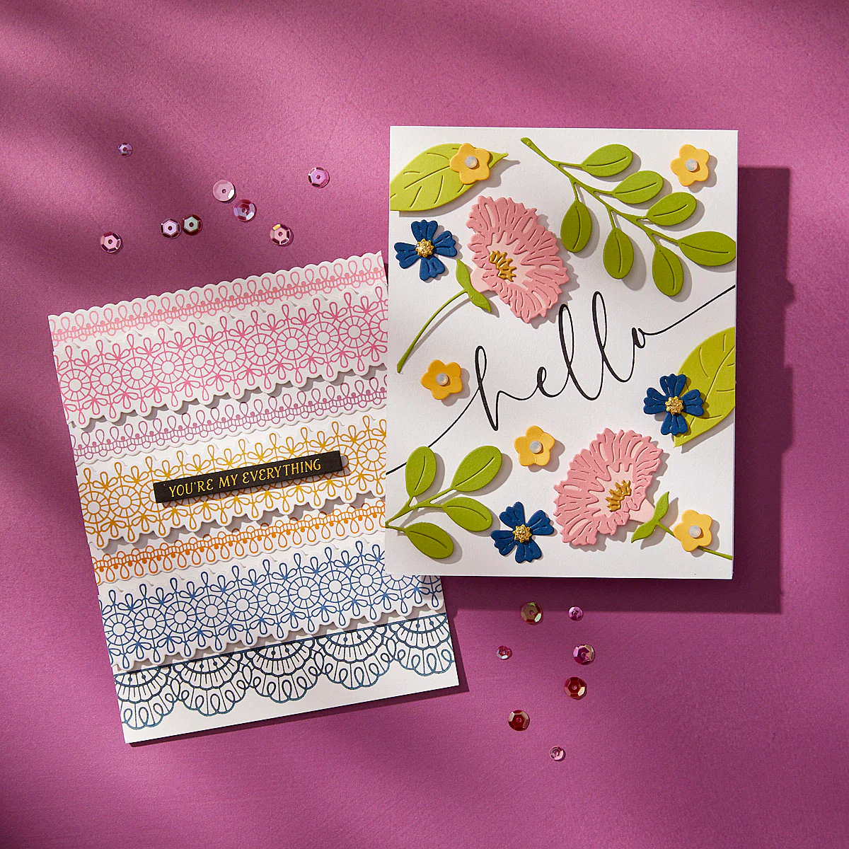 Spellbinders - Vivid Blooms Die Set