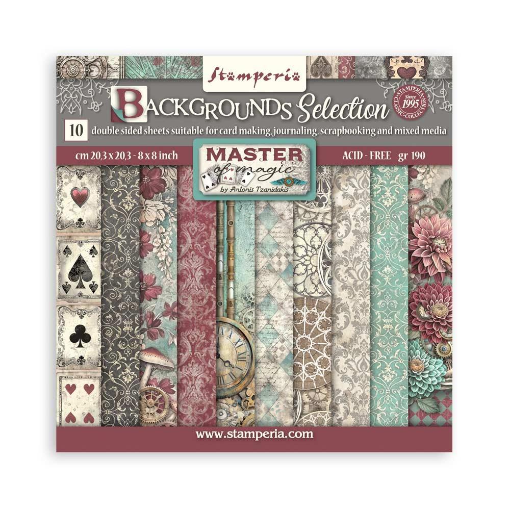 Stamperia - Master of Magic - Backgrounds Paper Pad