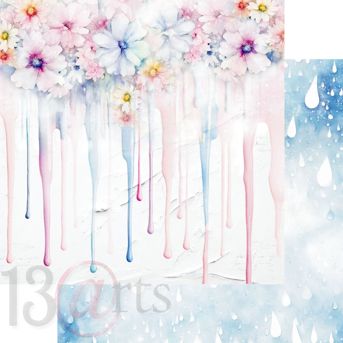 13Arts - Flow With Colors - 12x12 Paper Pack