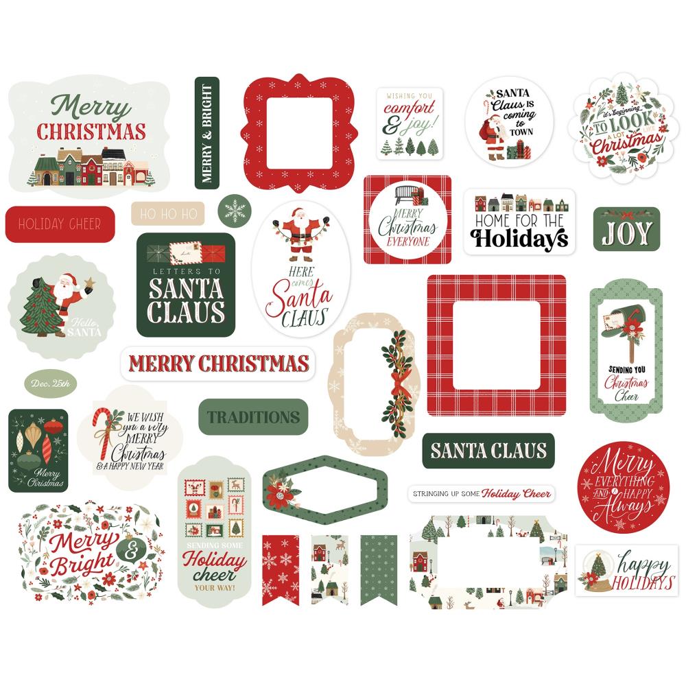 Carta Bella - Christmas Village - Icon Ephemera