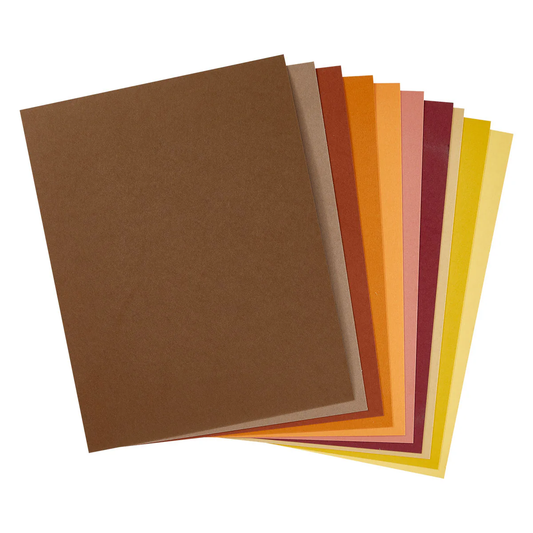 Spellbinders - ColorWheel - Fall Assortment Cardstock Pack