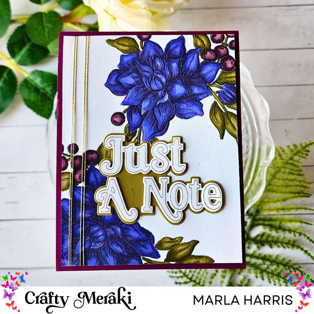 Crafty Meraki - Crimson Charm Press-Tacular Plate