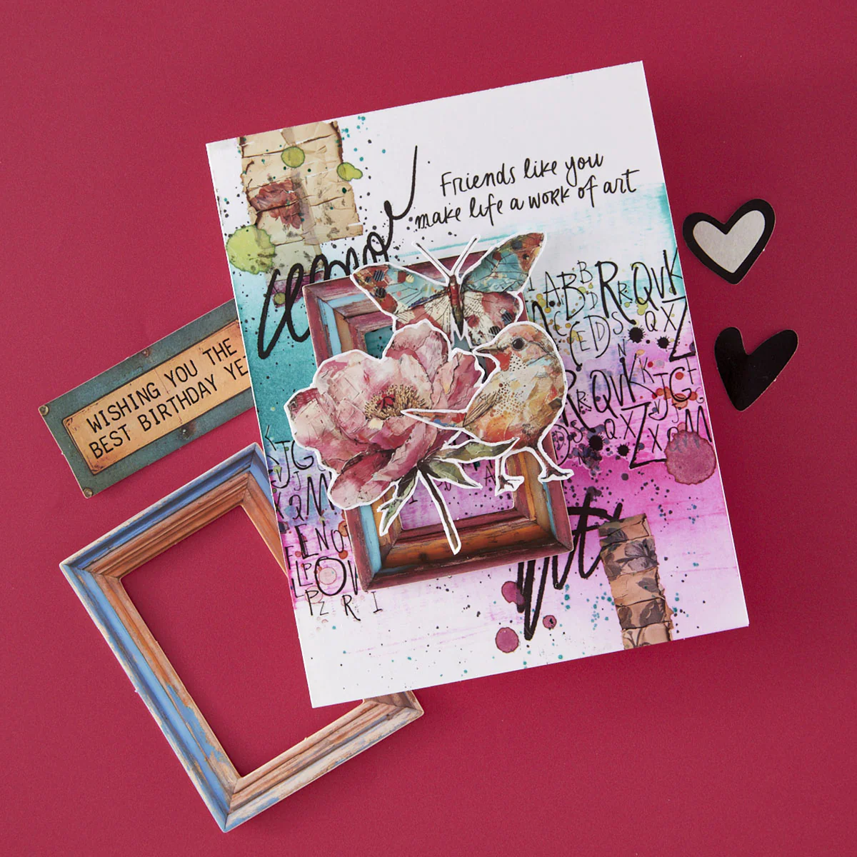 Spellbinders - Beautifully Imperfect - Rub-Ons