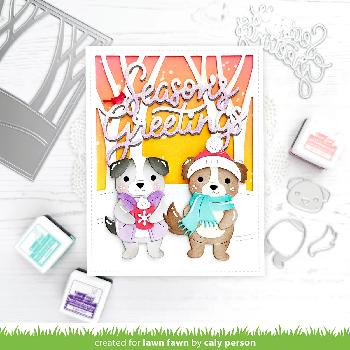 Lawn Fawn - Build-a-Dog Die Set