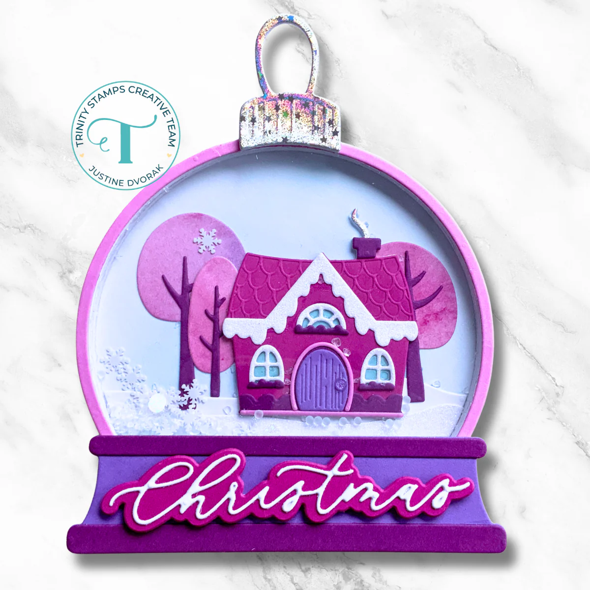 Trinity - Snowglobe Circle Card Add-On Die Set