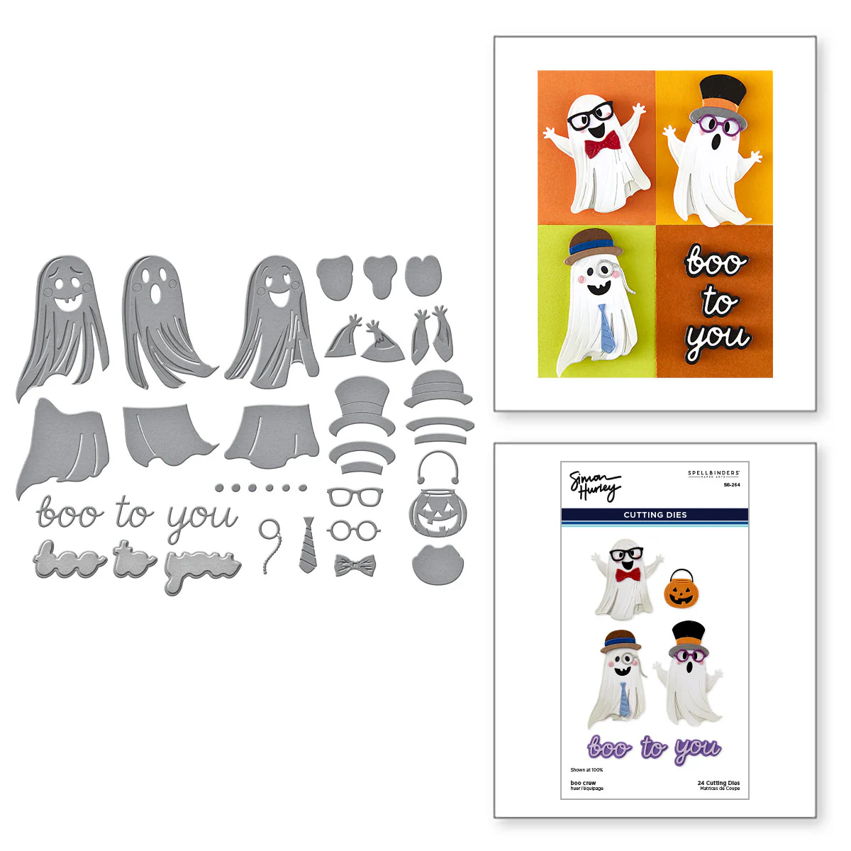 Spellbinders - Boo Crew Die Set