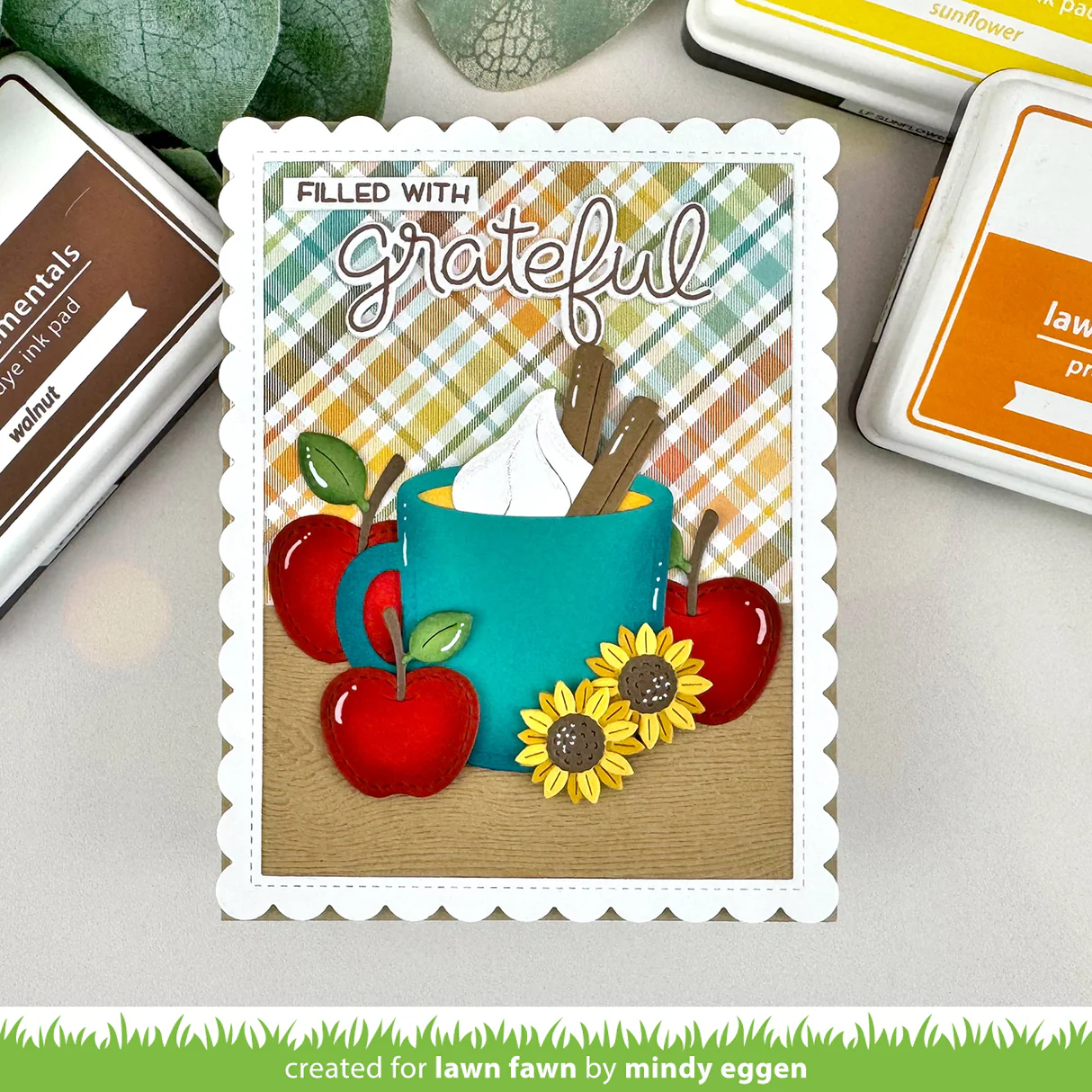 Lawn Fawn - Build-A-Drink Mug Add-On Die Set