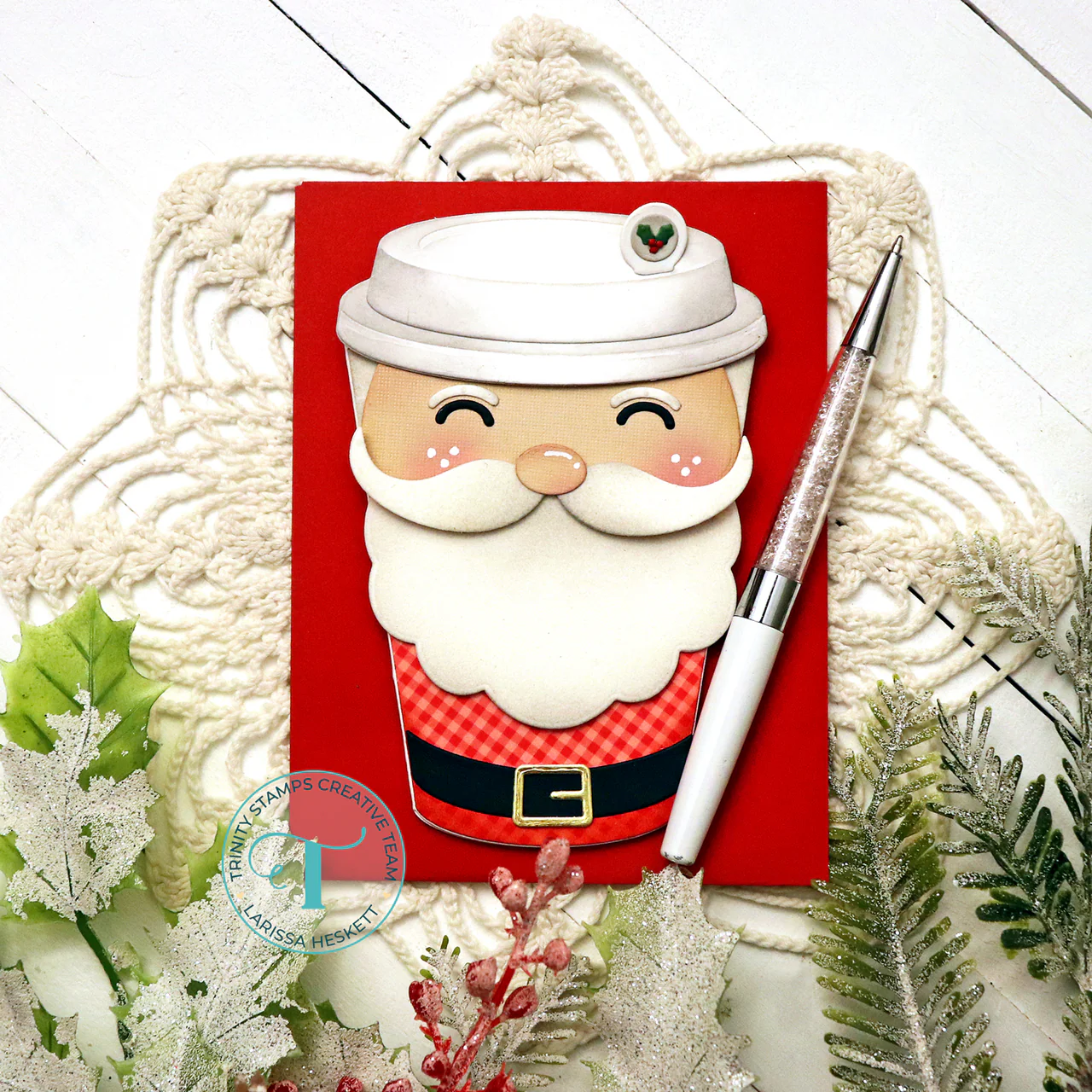 Trinity - Cup Character - Santa Add-On Die Set