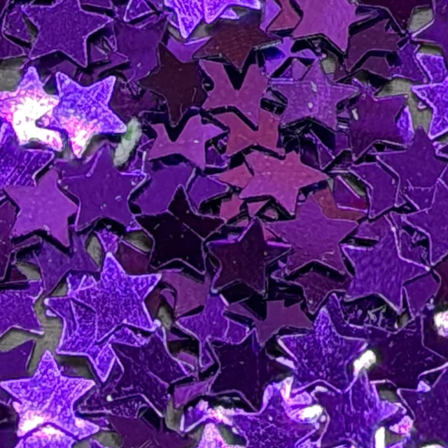 Lawn Fawn - Tiny Treasures - Purple Stars Confetti