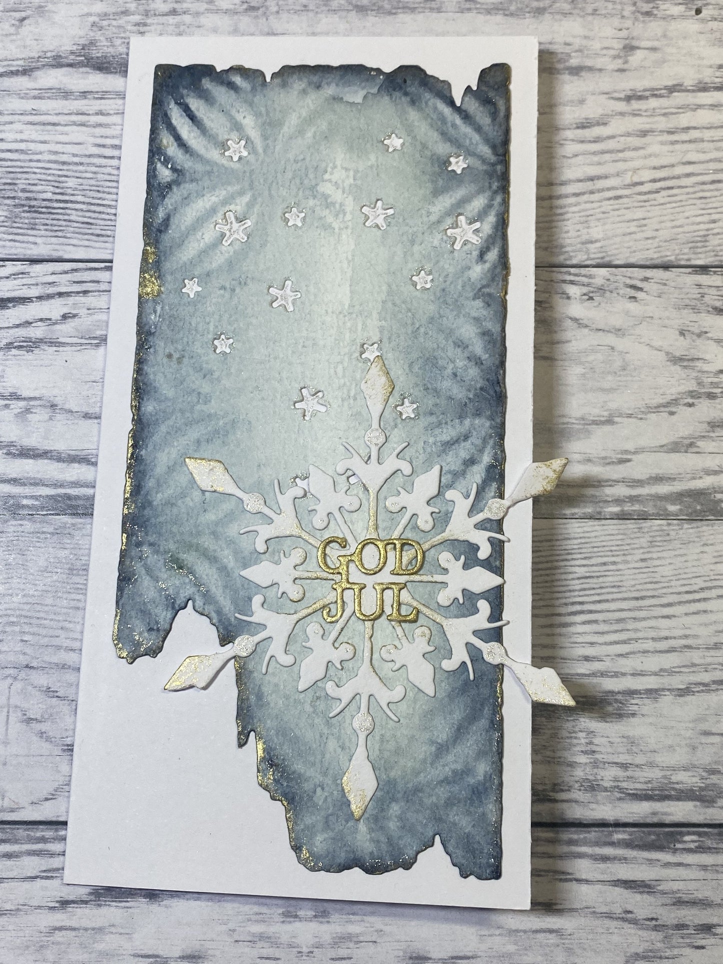 Gummiapan - Snowflake Texture Die