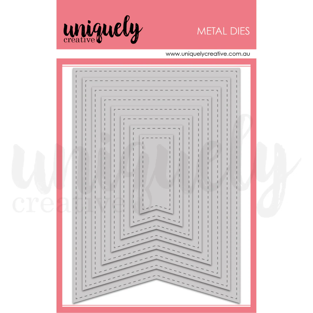Uniquely Creative - Stitched Banner Die Set