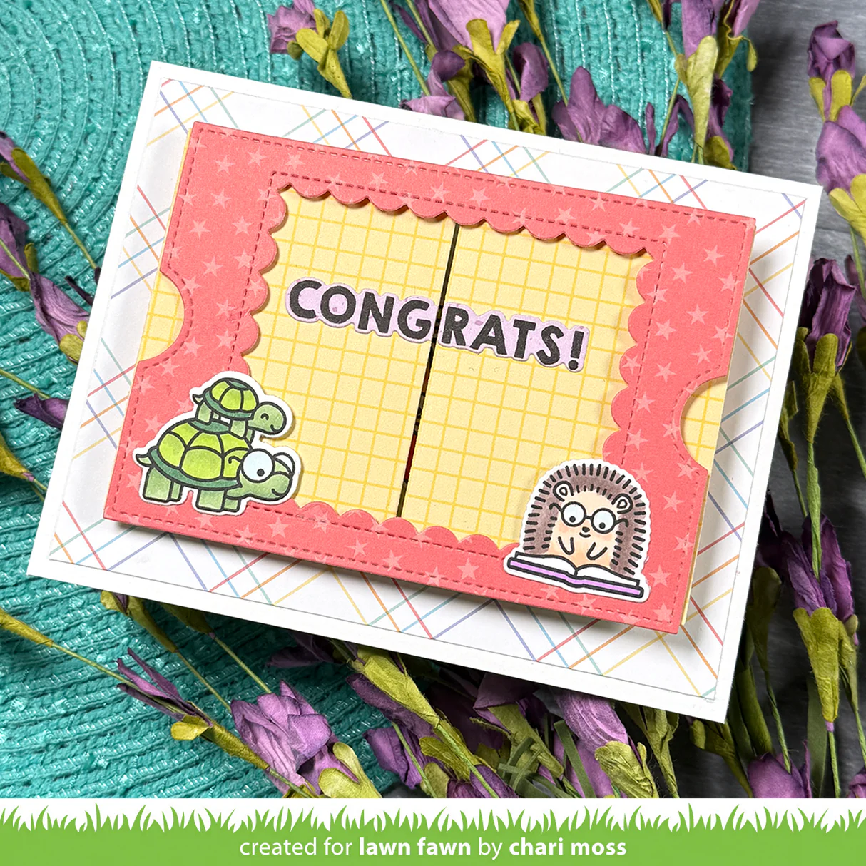 Lawn Fawn - Ta-Da! Diorama! Scalloped Window Add-On Die Set
