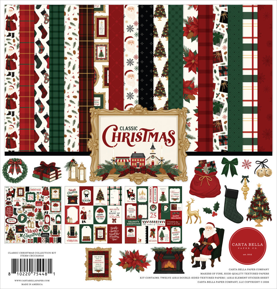 Carta Bella - Classic Christmas - Collection Kit