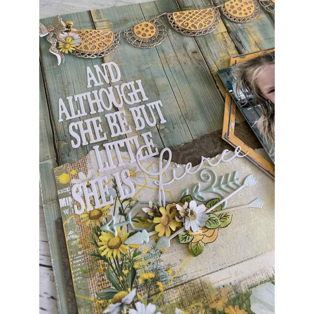 Sizzix - Forces of Nature Stamp & Die by 49 and Market