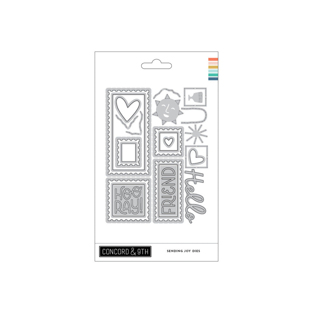 Concord & 9th - Sending Joy Stamp & Die Bundle