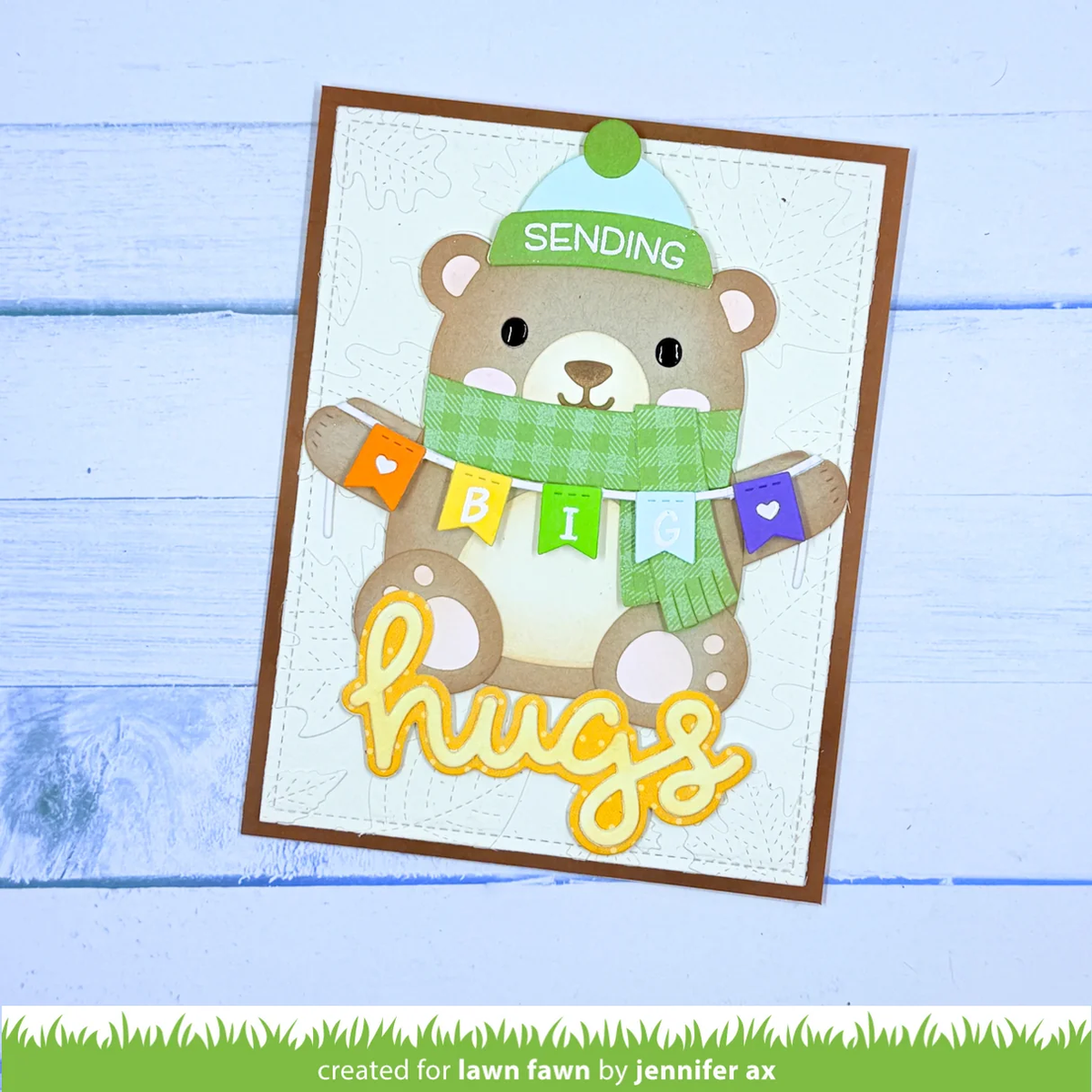 Lawn Fawn - Big Hugs Pop-Up Die Set