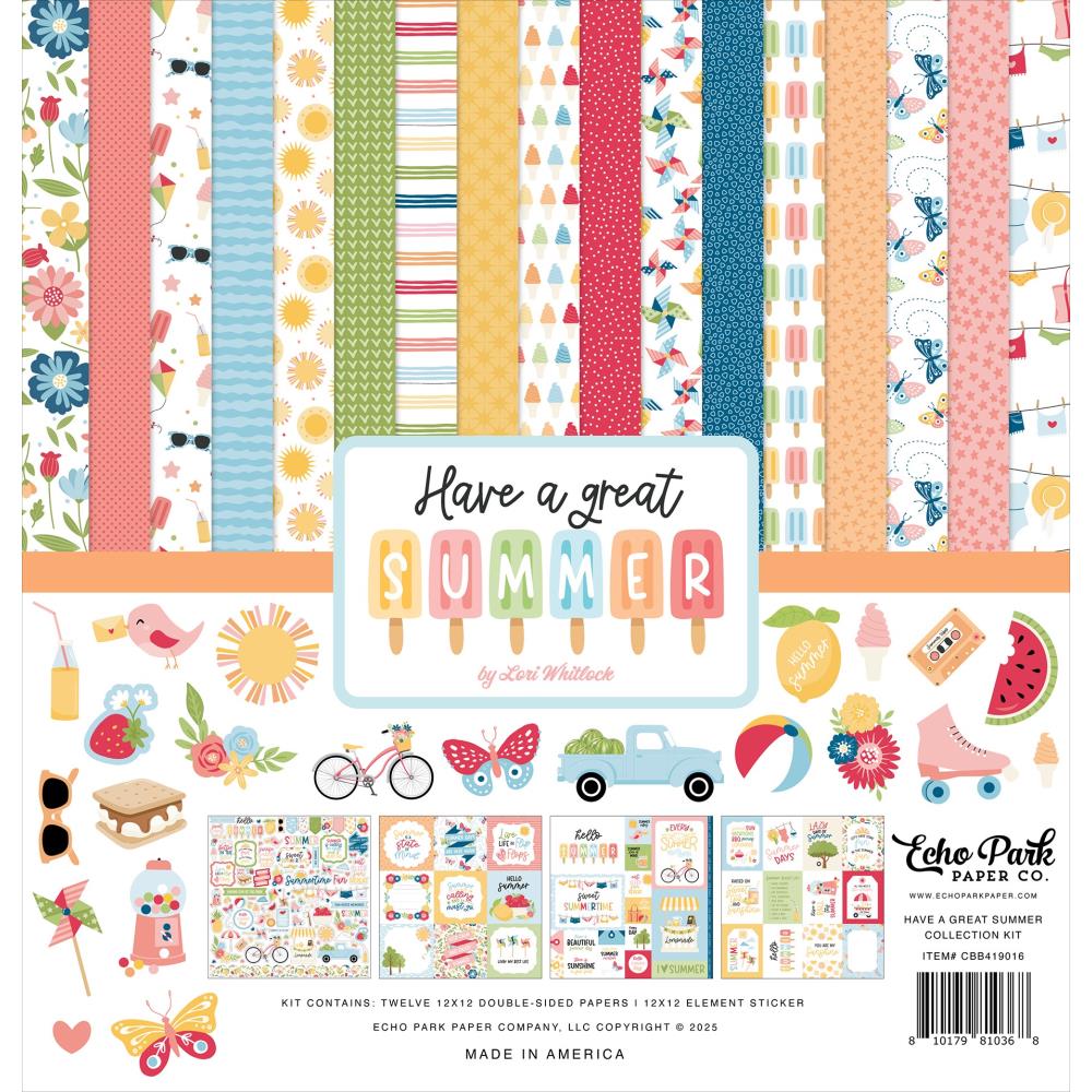 Echo Park - Have A Great Summer - 12x12 Collection Kit