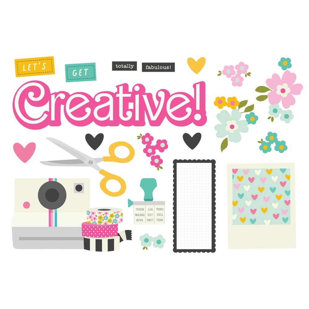 Simple Stories - Crafty Babe - Simple Page Pieces