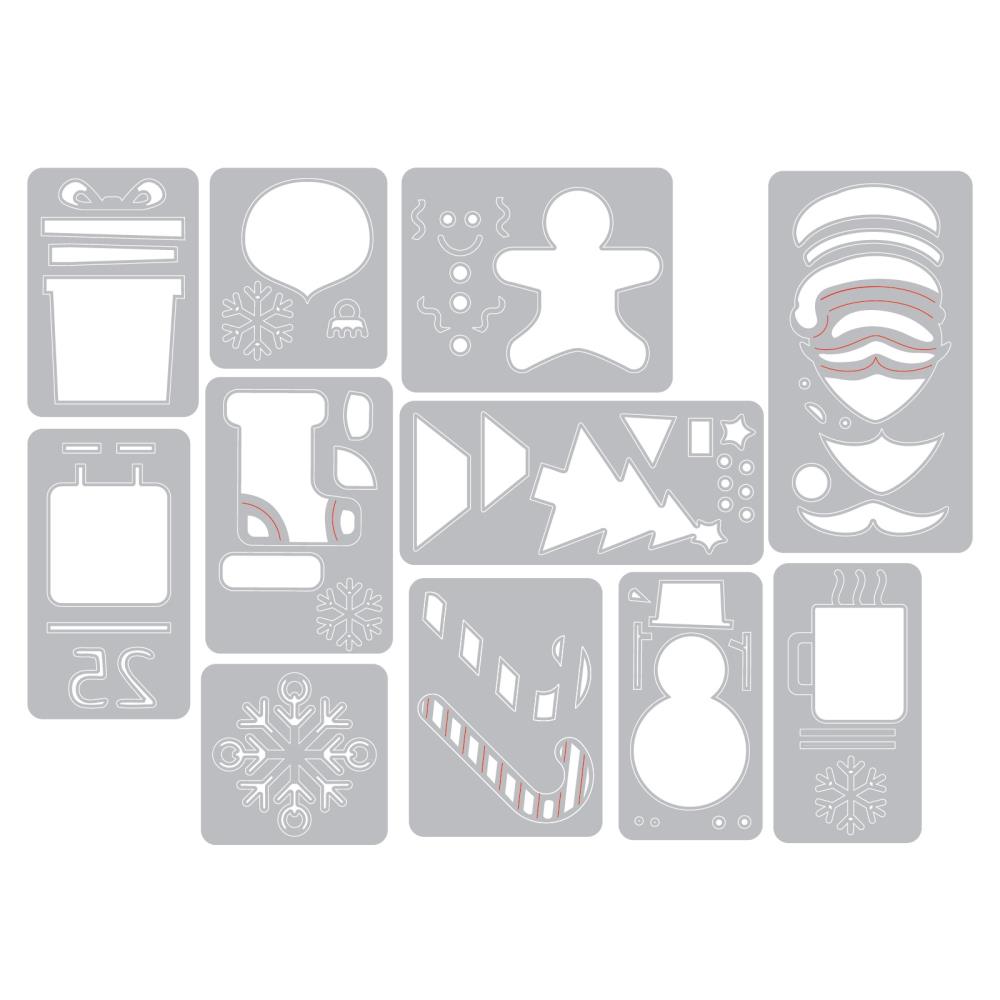 Sizzix - Mini Christmas Things Die Set