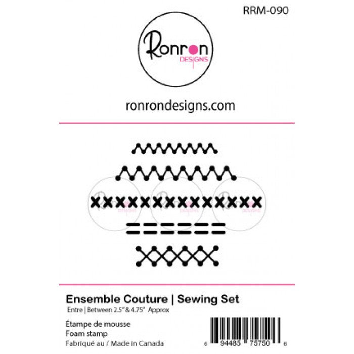 RonRon Designs - Foam Stamp - Sewing Set