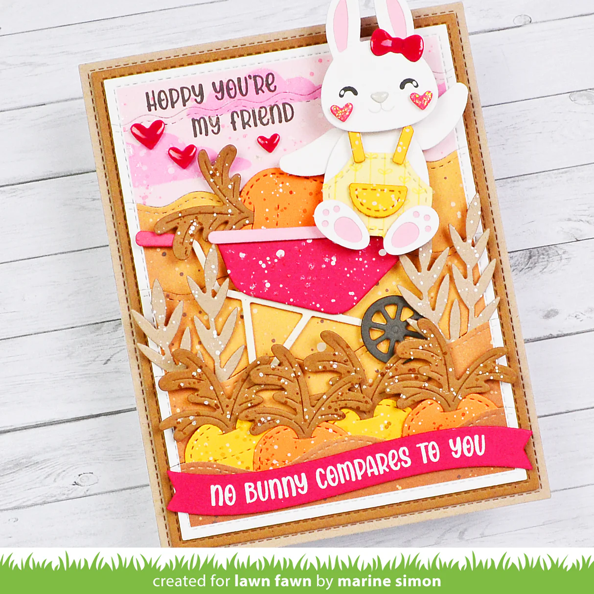 Lawn Fawn - Build-a-Wheelbarrow Die Set