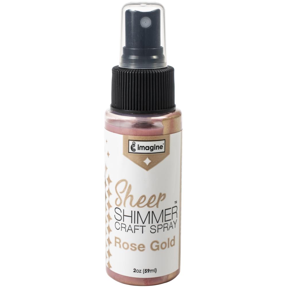 Imagine Crafts - Sheer Shimmer Spray - Rose Gold
