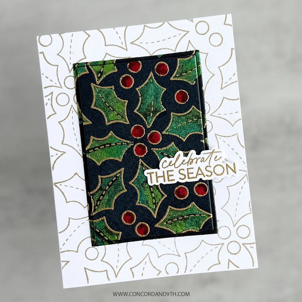 Concord & 9th - Merry Berries and Leaves Stamp Set by Kristina Werner