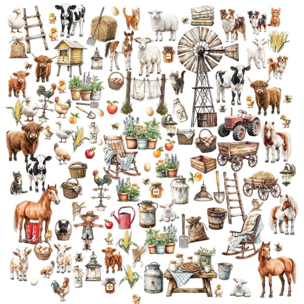 49 and Market - Whispering Way - Laser Cut Elements