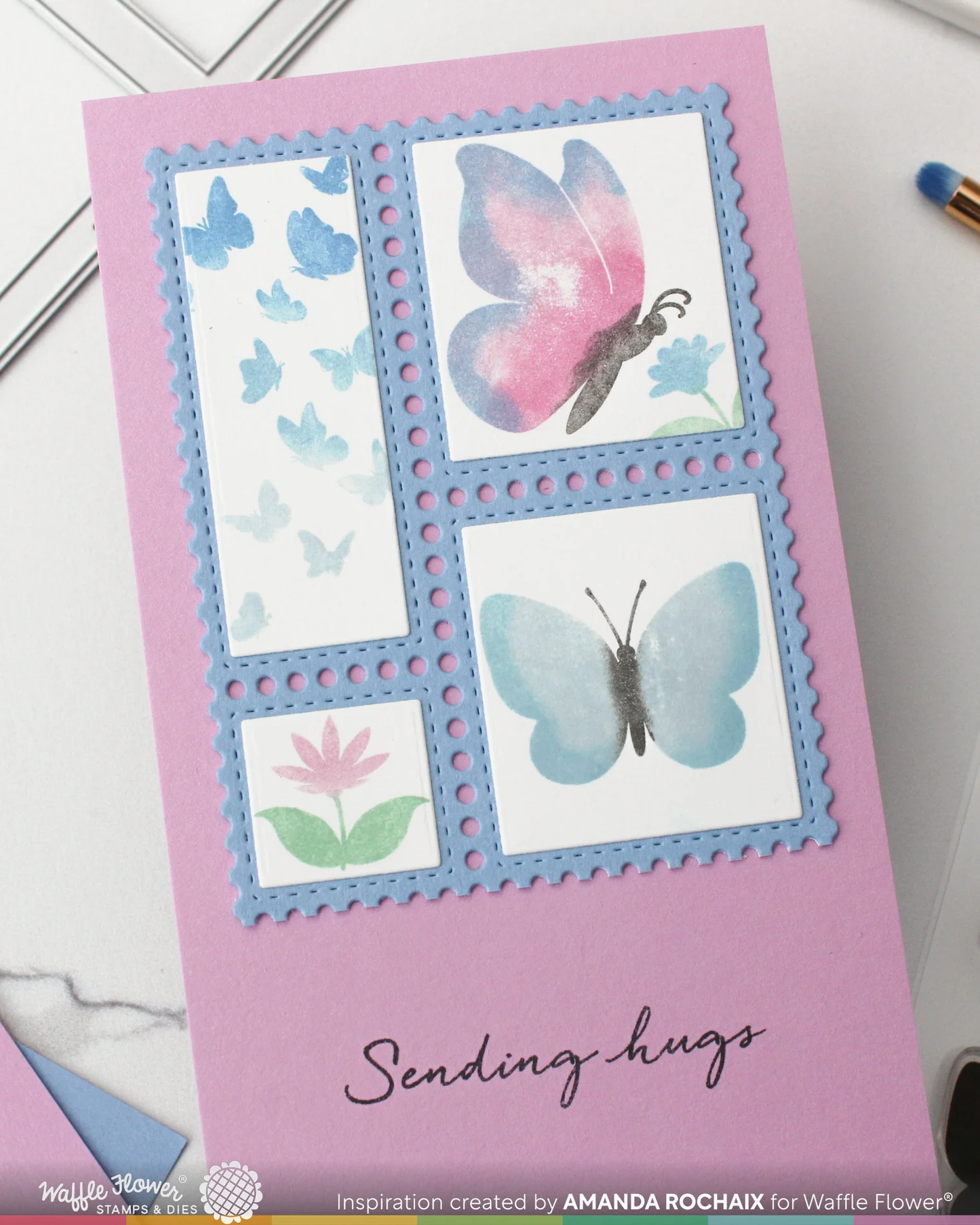 Waffle Flower - Simply Said Stamp Set