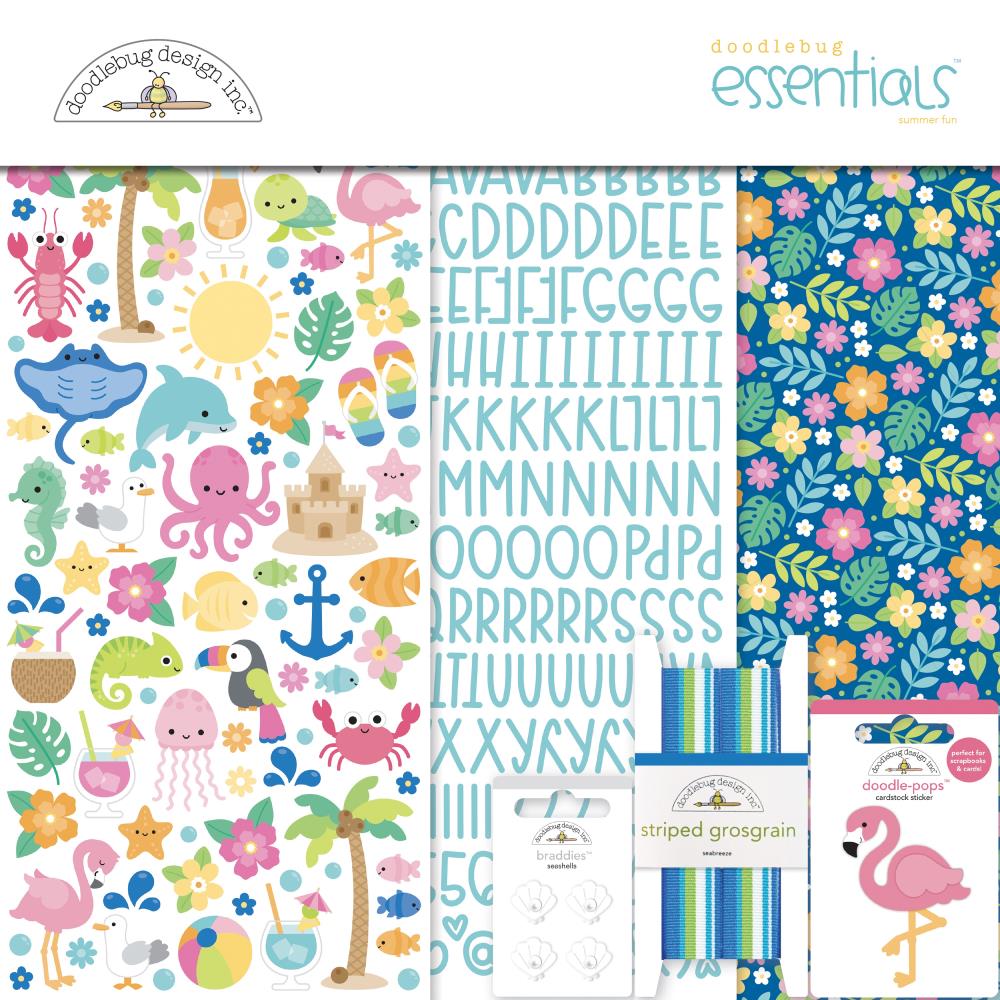 Doodlebug - Summer Fun - Essentials Page Kit
