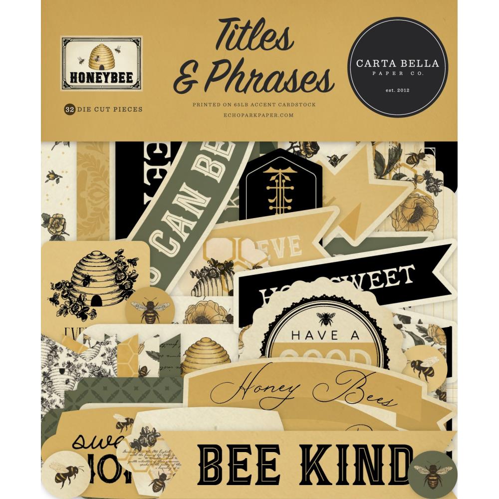 Carta Bella - Honey Bee - Titles & Phrases