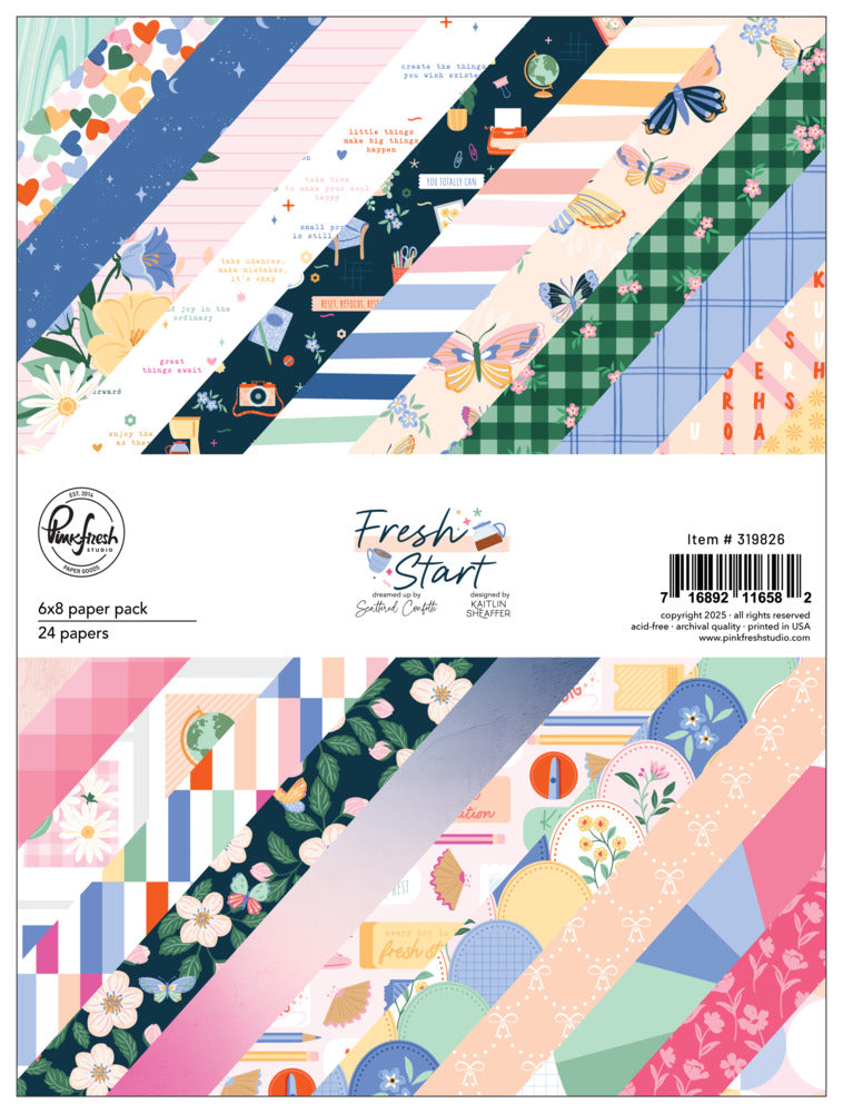 Pinkfresh - Fresh Start - 6x8 Paper Pad