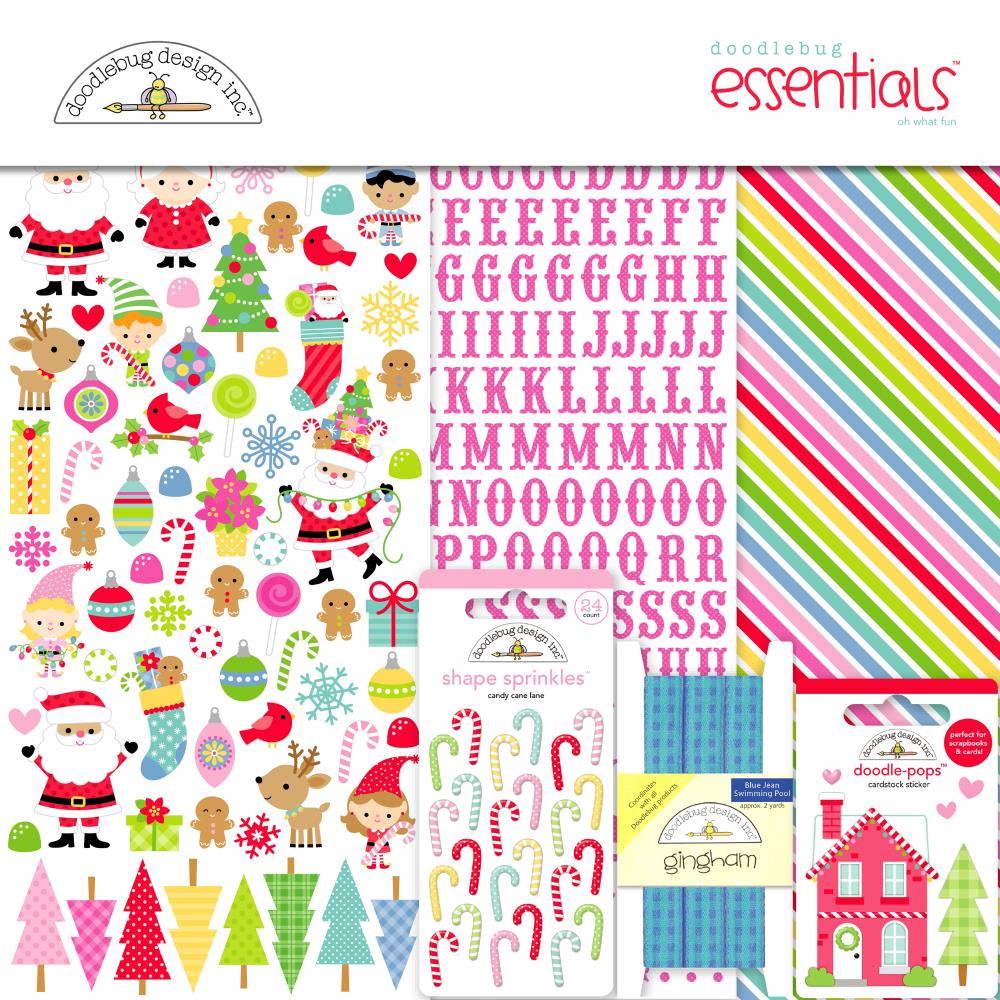 Doodlebug - Oh What Fun - Essentials Page Kit