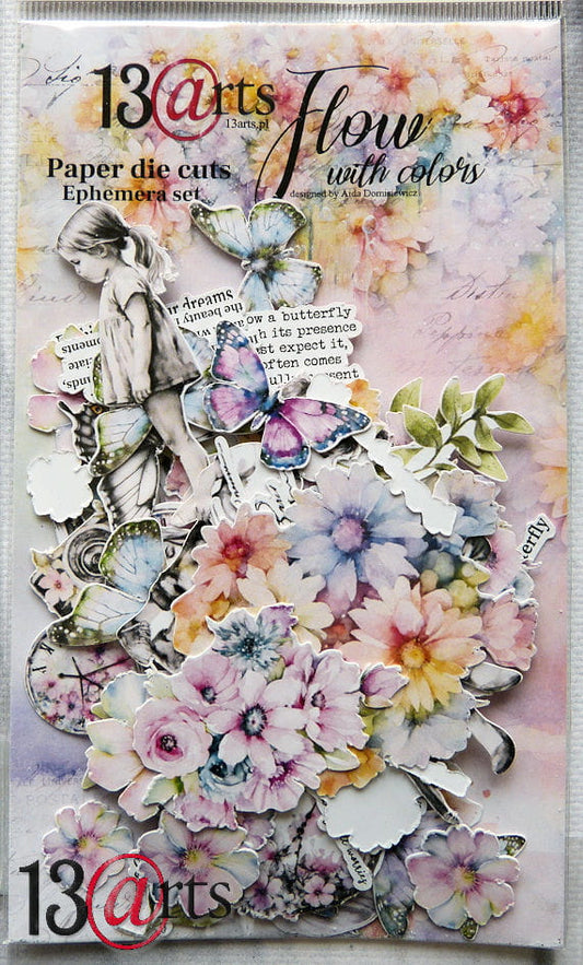 13Arts - Flow With Colors - Ephemera Pack