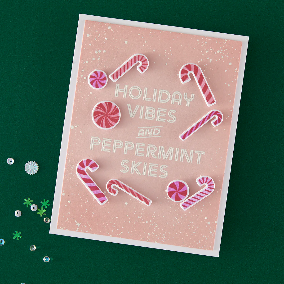 Hero Arts - Merri-Mint Stamp & Cut Bundle