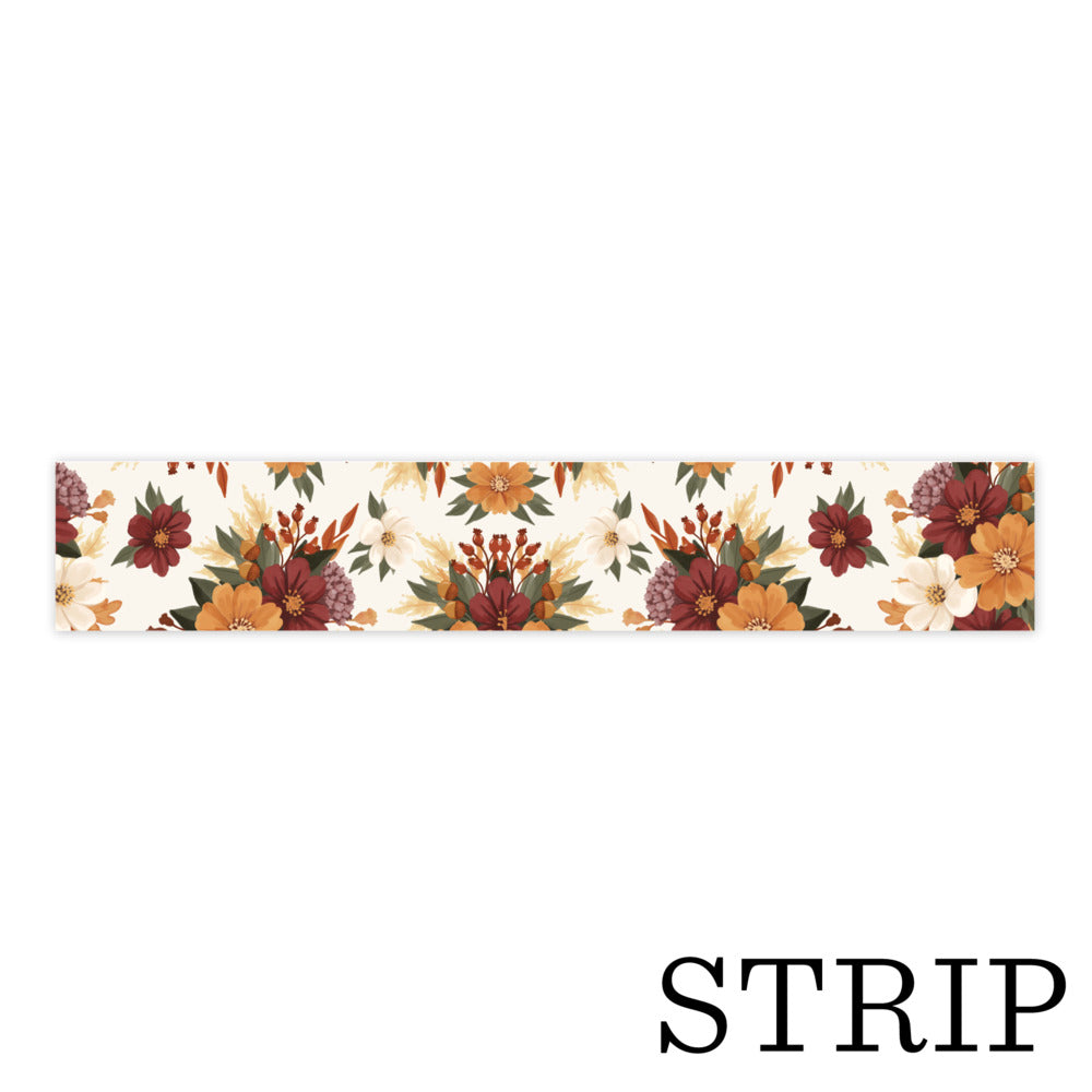 Carta Bella - Here Comes Autumn - Garden Harvest Blooms Washi Tape