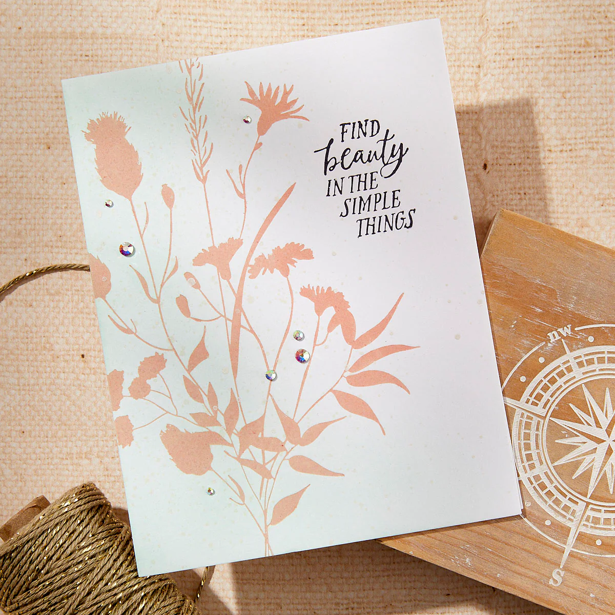 Spellbinders - BetterPress - Bloom Wildly Press Plate Set