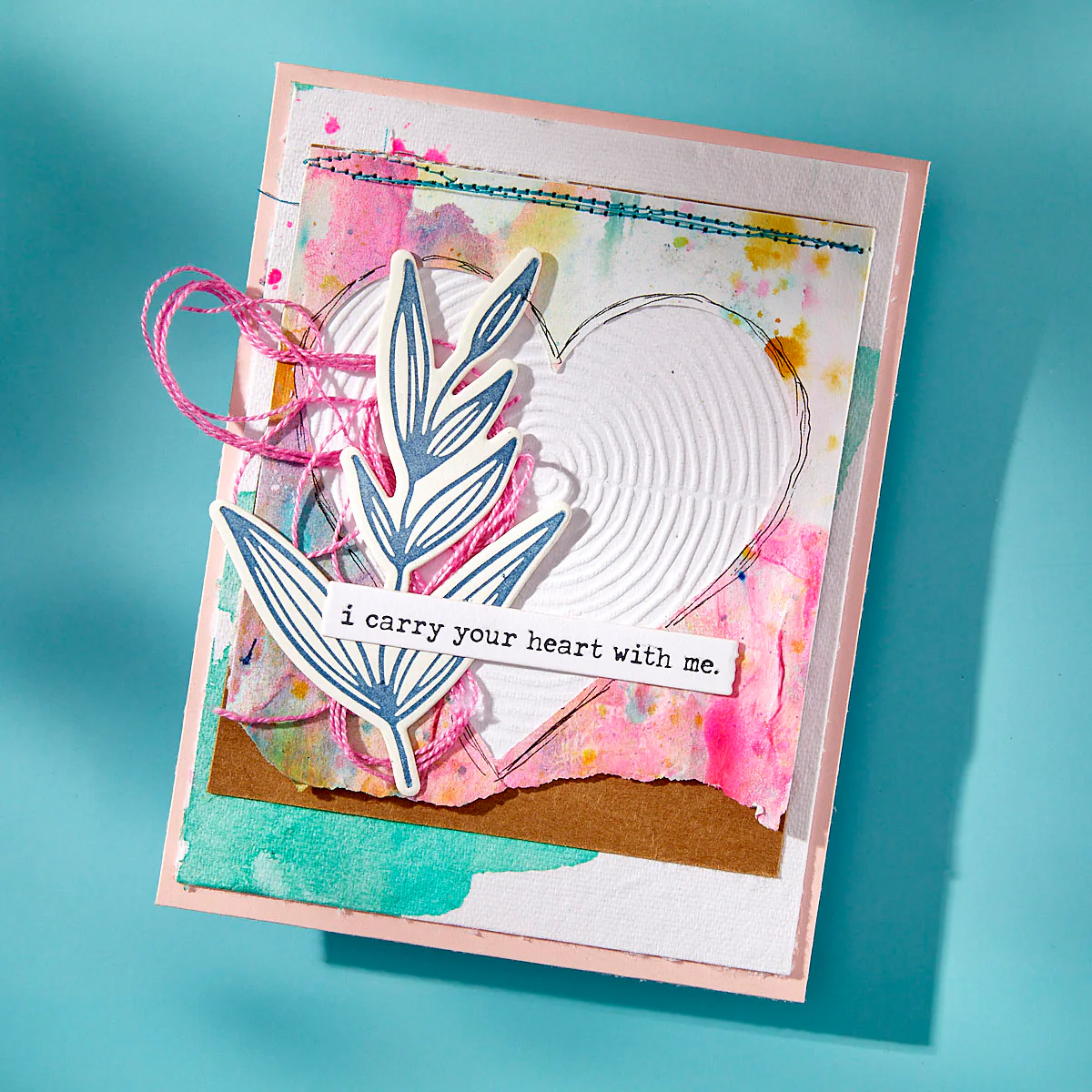 Spellbinders - BetterPress - Lined Circles Embossing Folder by Dina Wakley