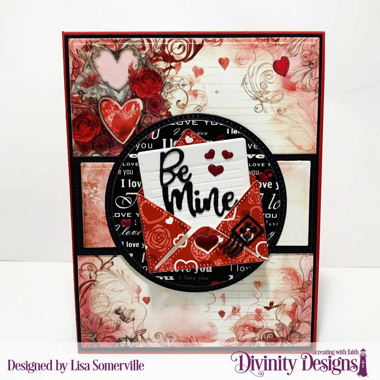 Divinity Designs - Love Letter Die Set