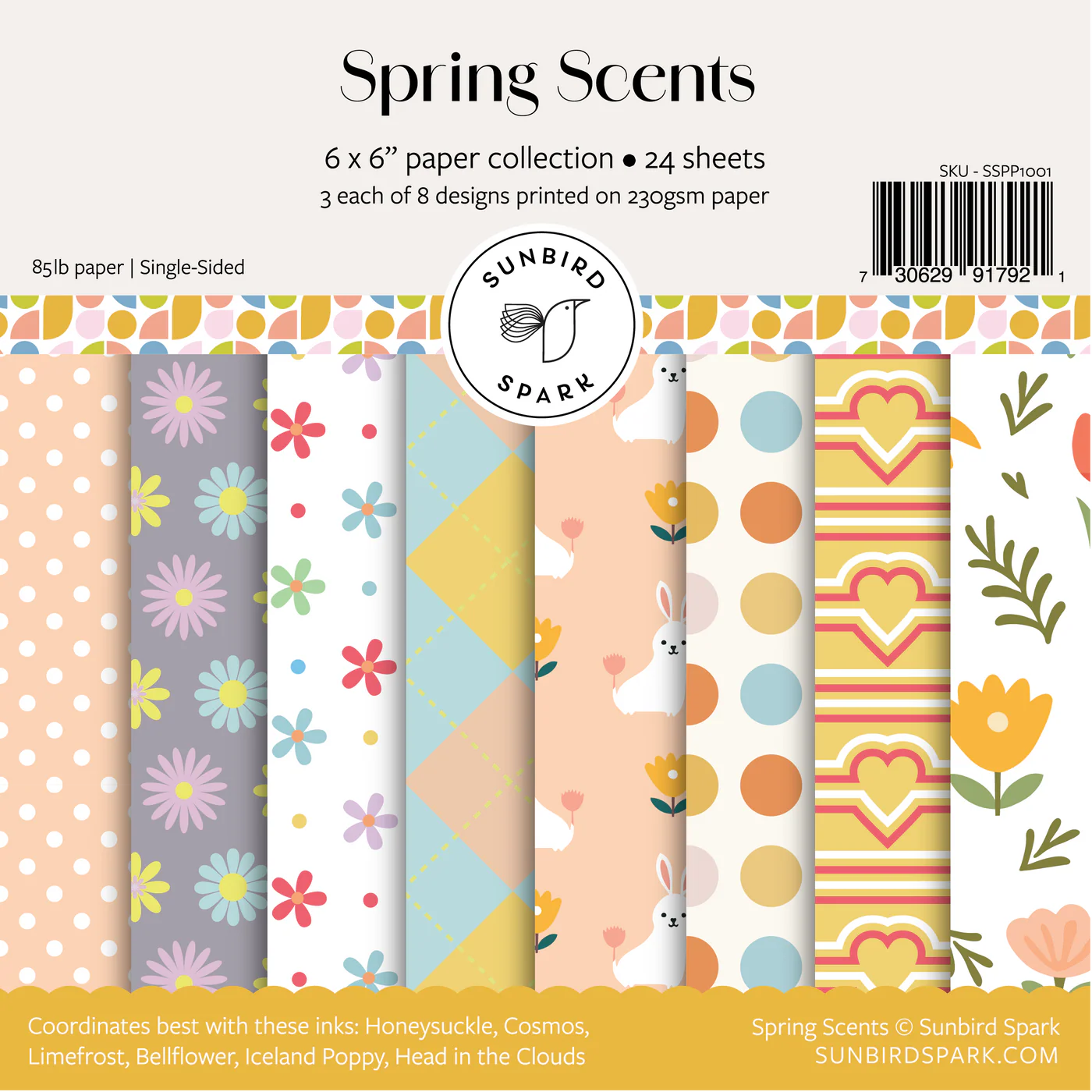 Sunbird Spark - Spring Scents 6x6 Paper Pad
