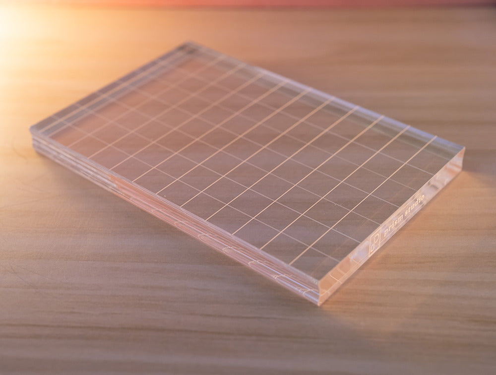 Prism Studio - Acrylic Stamp Block - 4x6