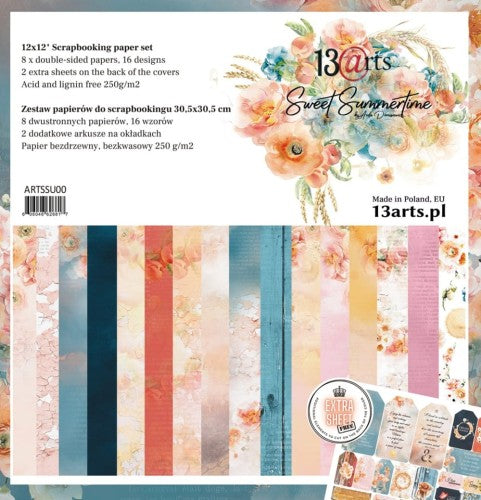 13Arts - Sweet Summertime - 12x12 Paper Pack