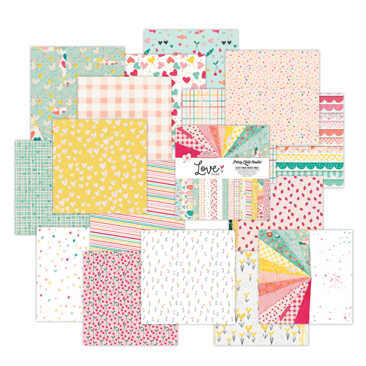 Pretty Little Studio - Love Is Kind - Main Paper Pack: 6x6