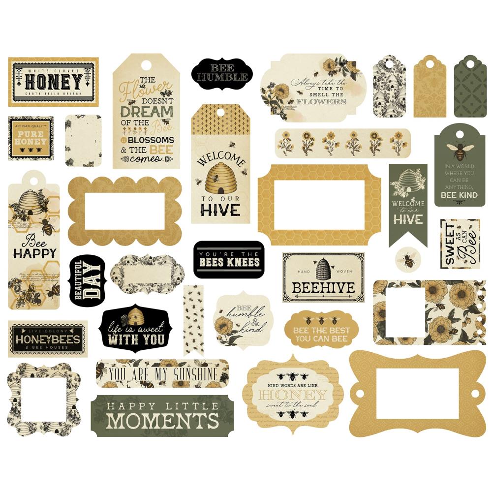 Carta Bella - Honey Bee - Fames & Tags