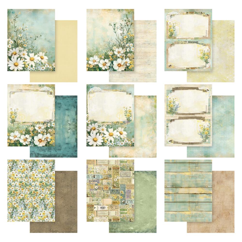 49 and Market - Botanical Buzz - 6x8 Collection Pack